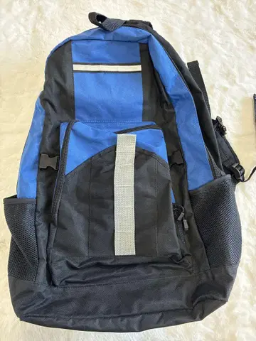 [ 새상품급 ] 대용량 백팩 블랙 파랑