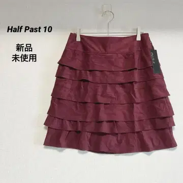 [미사용 새상품] Half Past 10 캉캉 스커트 미니 스커트