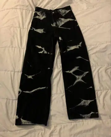 dries van noten 23ss 블리치 데님 팬츠