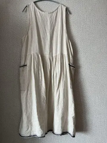 인기 작가 핸드메이드 린넨 원피스