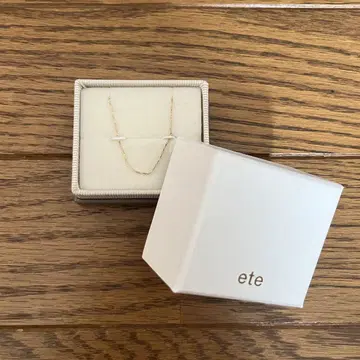 ete 체인 목걸이 골드