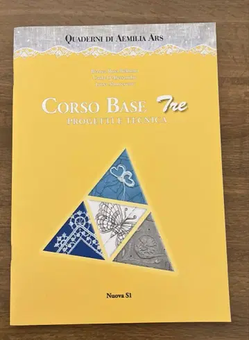 니들 포인트 레이스 도서 패턴집 Corso Base Tre