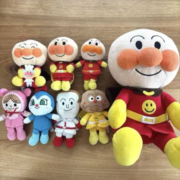 호빵맨 봉제 인형 8체 세트