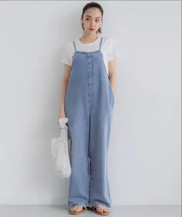 coca 썸머 데님 살로펫 / 접촉 냉감 S