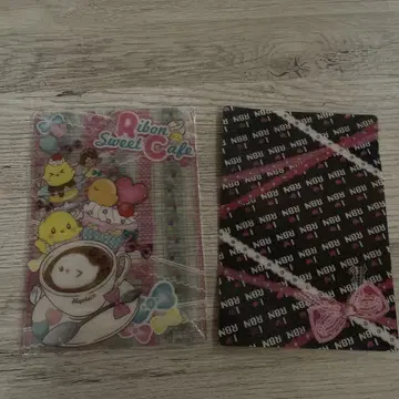 리본 스위트 카페 클리어 파일 부록 2매