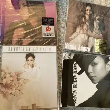 아무로 나미에 미개봉 새상품 CD 싱글 4장 세트