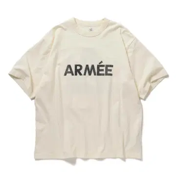 새상품 blurhms ROOTSTOCK 25SS ARMEE 가공 티셔츠