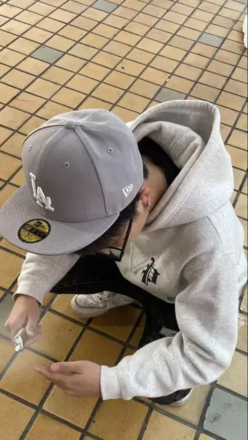 PHATRNK 후드티 그레이