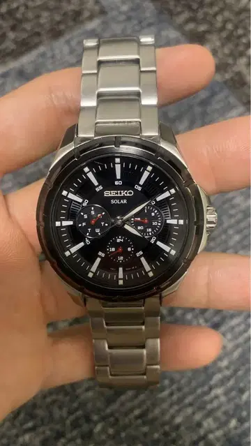 손목시계 SEIKO criteria 솔라 크로노그래프 SDBV013