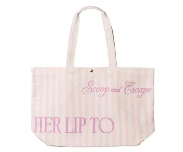 herlipto Scoop and Escape Large Tote 핑크