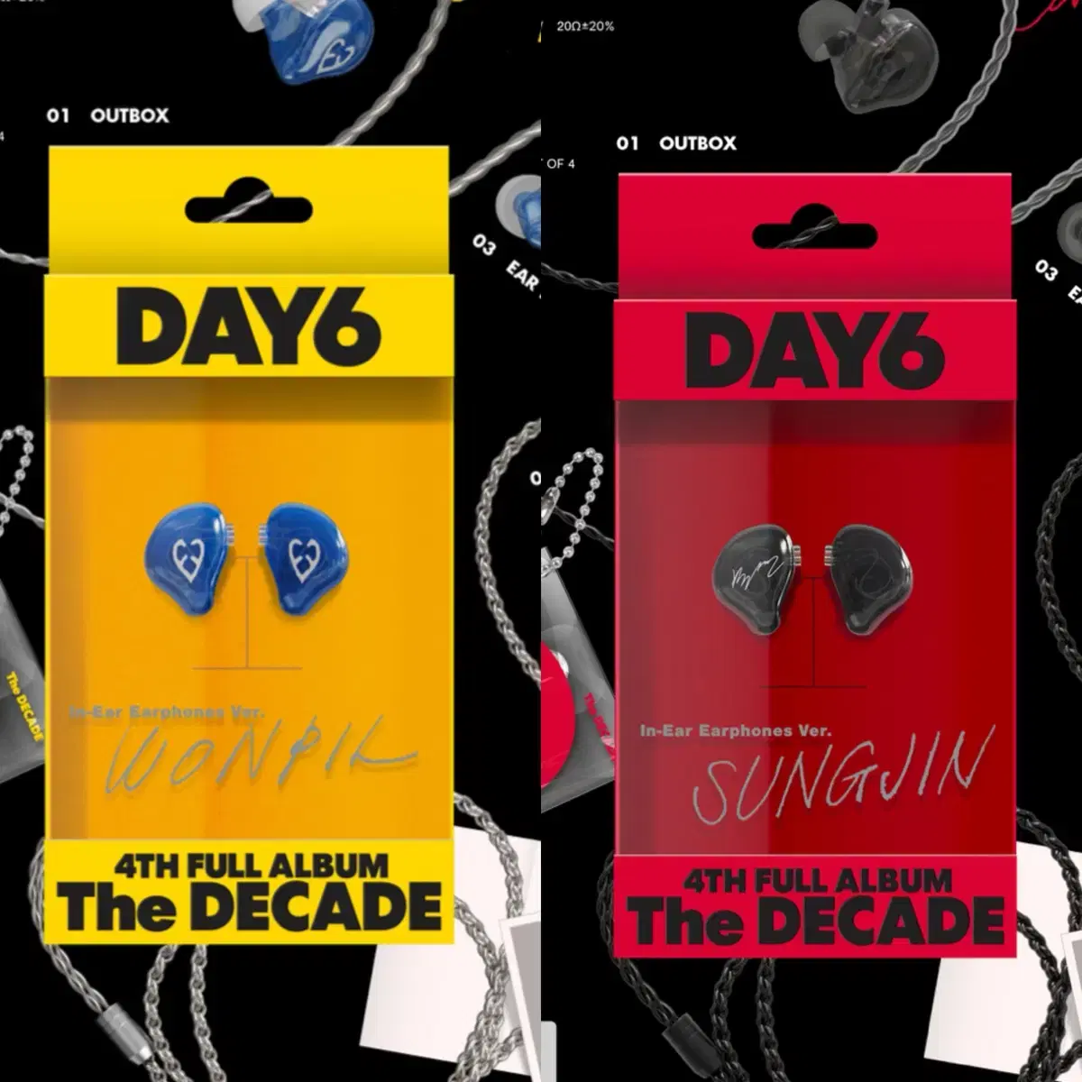 DAY6 The DECADE SUNGJIN イヤモニ風イヤフォン