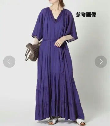 [ NE QUITTEZ PAS / 누키테파 ] 코튼 보일 티어드 원피스