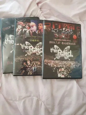 the Raid 투어 파이널 DVD 3세트