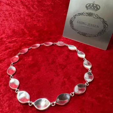 새상품급 모던 목걸이 74g 조지 젠슨/GEORG JENSEN