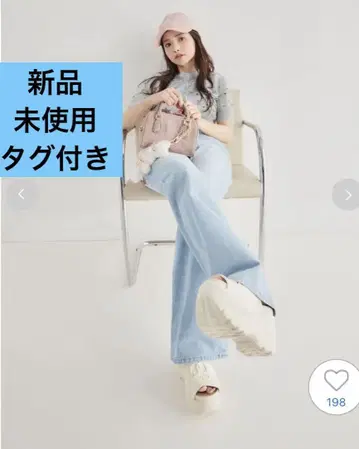 ORGANICS 부츠컷 데님 스나이델