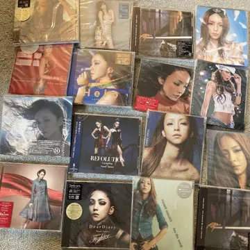전부 슈링크 포장 미개봉 새상품 아무로 나미에 싱글 CD 맥시 앨범