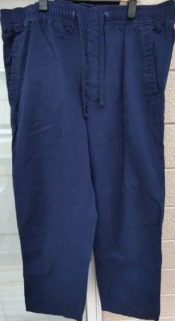 GAP 이지 팬츠 네이비 허리밴딩 L 사이즈