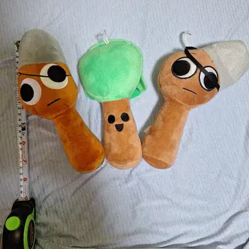 봉제 인형 3체 세트