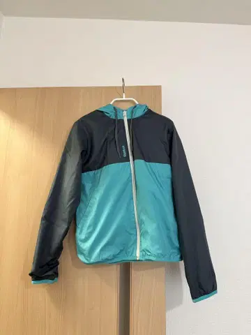 Reebok 나일론 후드티 그린 네이비