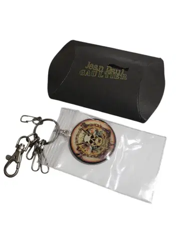 VTG 90s gaultier Horned Skull Key Fob