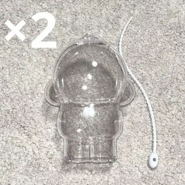 skullpanda 스컬판다 클리어 케이스 보호 케이스 케이스 2개