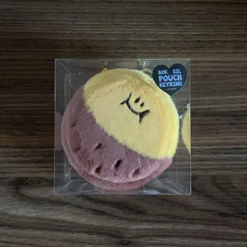 second morning 뽀글이 파우치 키링 코구미