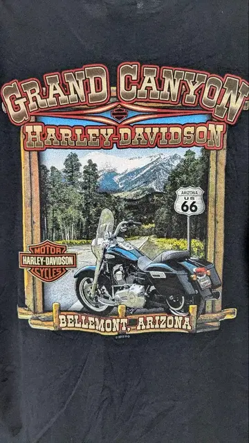 Harley-Davidson T셔츠 현지 Harley 대리점에서 구매