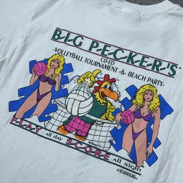 새상품급 USA제 90년대 싱글 스티치 Hanes 바디 T셔츠 화이트 M