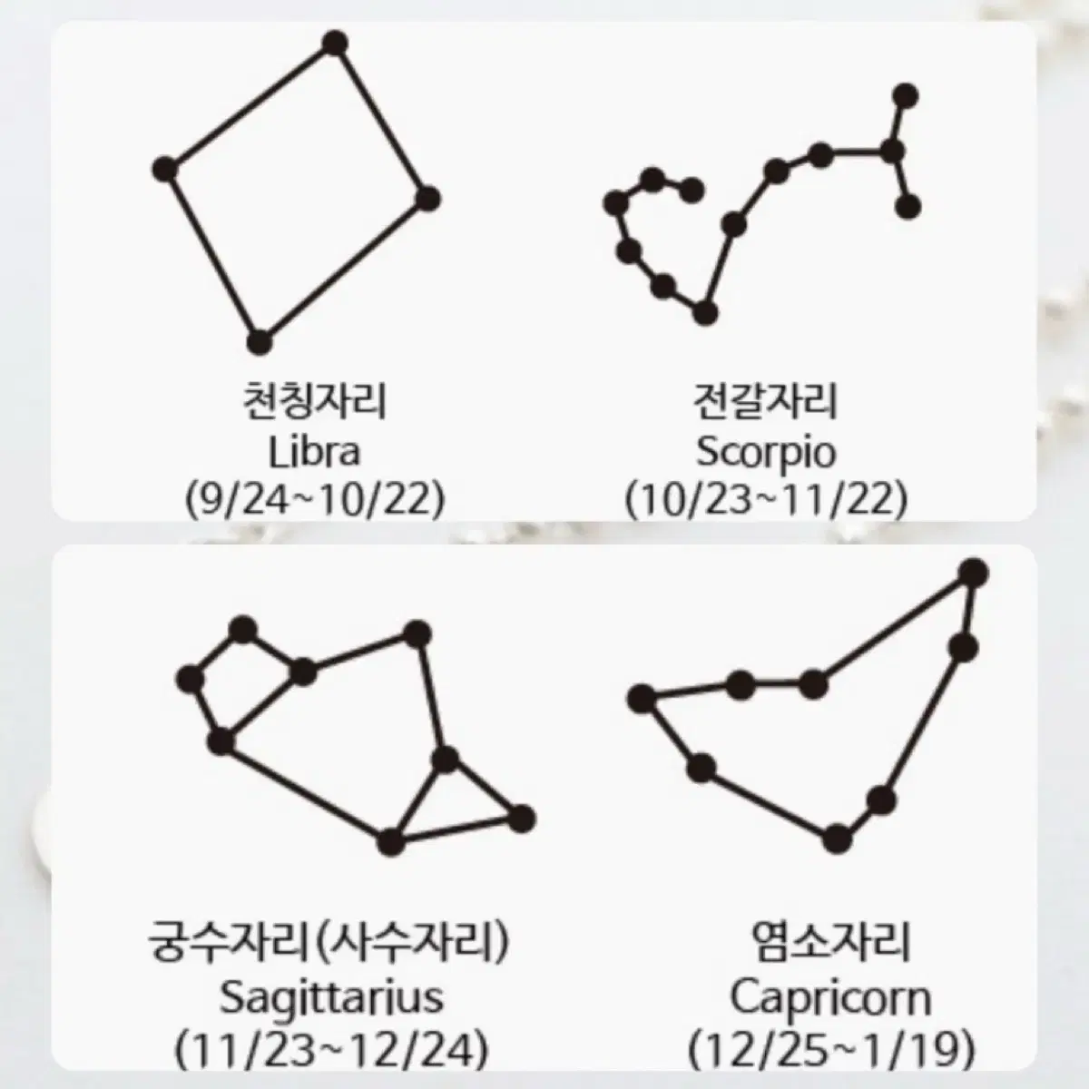 실버925 15mm 볼체인 코인 별자리 각인목걸이 데일리 목걸이