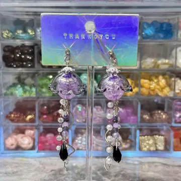 해파리 귀걸이