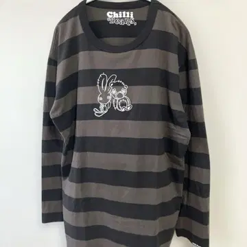 Chilli Beans. 칠리빈즈 무도관 롱T XL 사이즈 레어