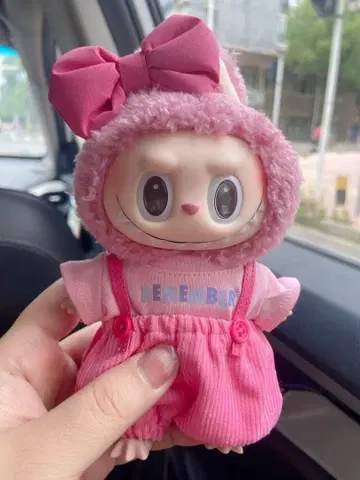 라부부 인형 옷 LABUBU 17cm 갈아입히기 코스튬 4종 세트