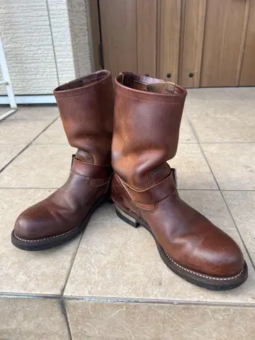 RED WING 2972 엔지니어 부츠 브라운 9D