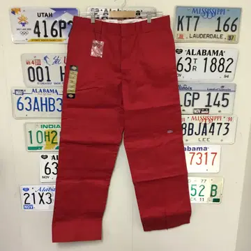 미사용 새상품 Dickies 디키즈 더블니 34 x 32 워크 와이드