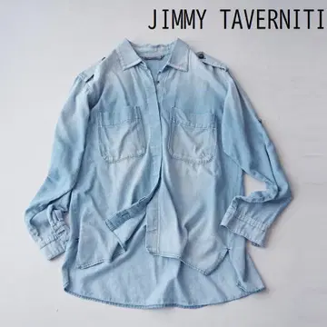JIMMY TAVERNITI 지미 타바니티 소프트 데님 셔츠 S