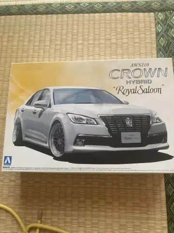 하자품! 아오시마 1/24 도요타 21 크라운 로얄 BBS 20인치