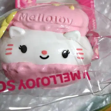 하자품 냥코 샌드 마카롱 Mellojoy 스퀴즈
