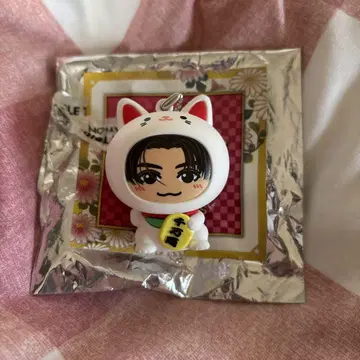 야기 유세이 마네키네코 인형옷 키링
