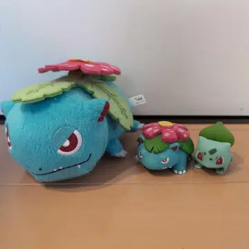 이상해씨, 이상해꽃 봉제 인형 미니 피규어 세트