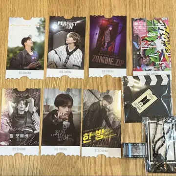 BTS ARMY membership Kit 시네마 티켓 포토카드 7매