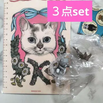 피규어 히구치 유코 냥코 PUTITTO 코하루 책받침