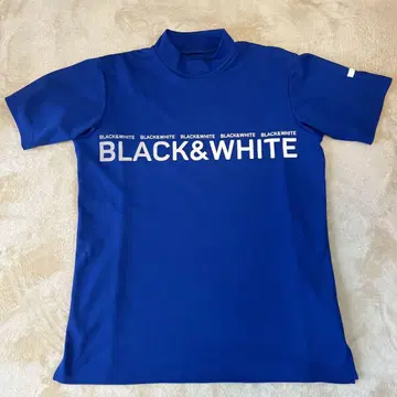 BLACK & WHITE 골프 셔츠