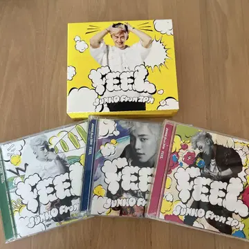 2PM 준호 FEEL 3 형태 세트 CD+DVD BOX 포함