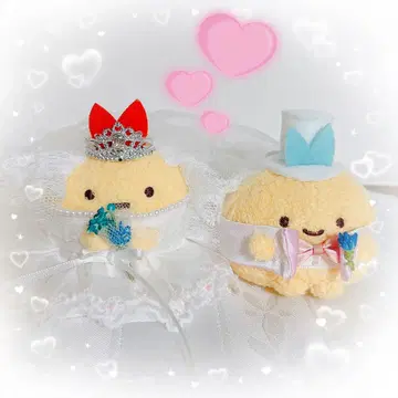 웨딩 인형 스밋코 에비후라이노싯포 아지후라이노싯포