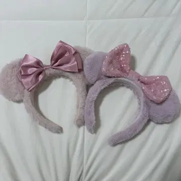 Disney 미니 머리띠 세트 핑크