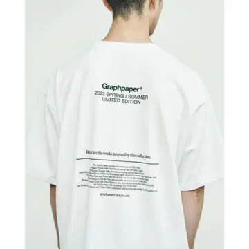 Graphpaper Oversized S/S Tee with Print