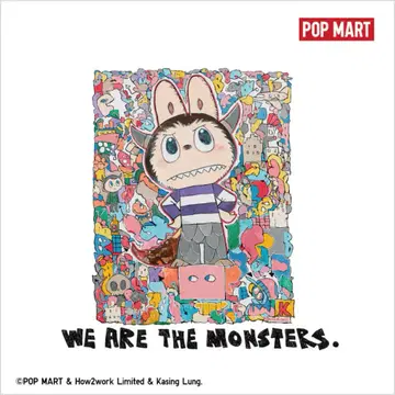 POP MART UT 라부부 유니클로 콜라보