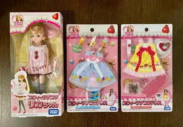 스위츠 데코라 리카짱 드레스 파티시에 스트로베리 아이스 케이크