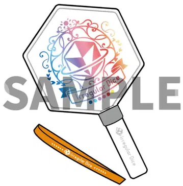 이레귤러 다이스 로고형 응원봉 ver.2