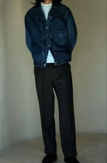 24ss maatee&sons 데님 워크 자켓 사이즈 2